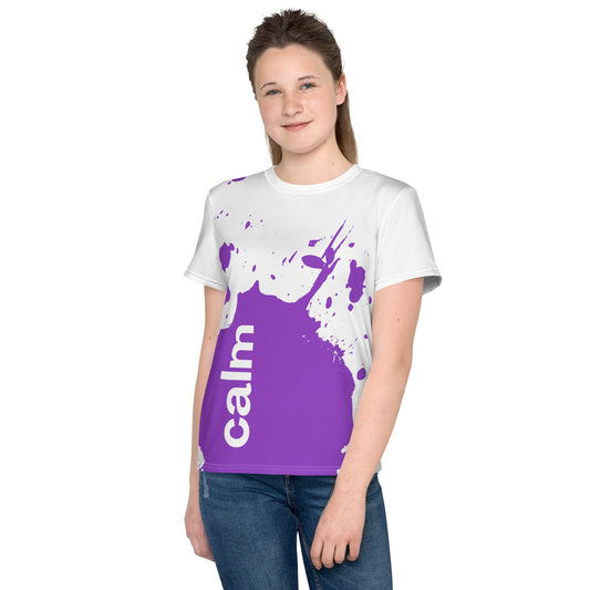 Inspire CALM - Youth crew neck t-shirt