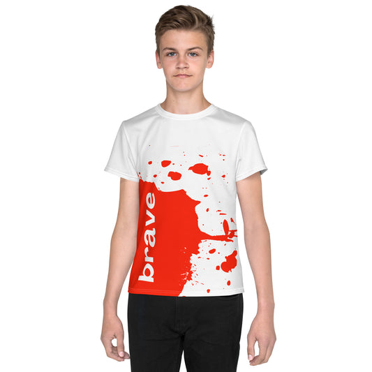 Inspire BRAVE - Youth crew neck t-shirt