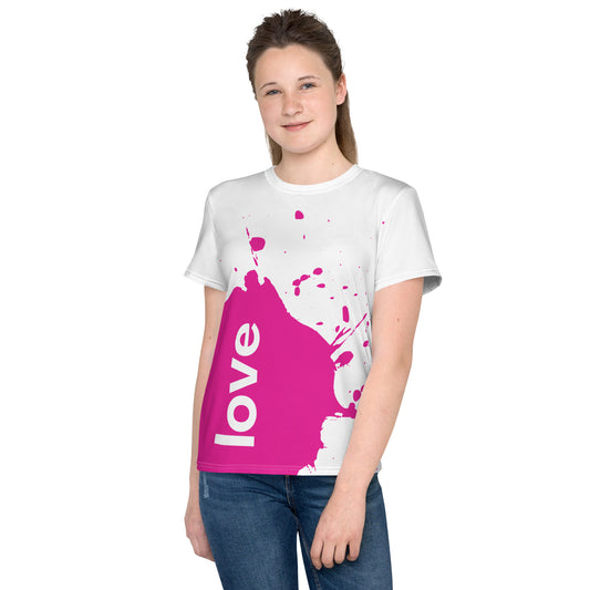 Inspire LOVE - Youth crew neck t-shirt